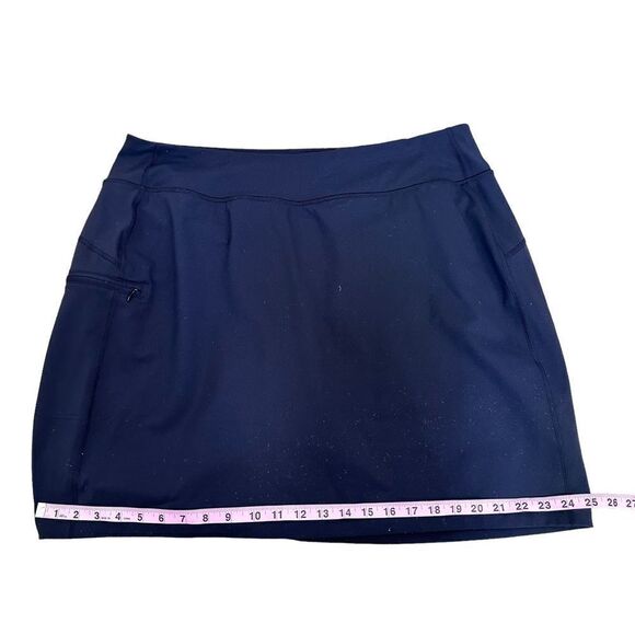 Duluth ~ Women’s Black Activewear Skort ~ size 1X ~ Side zipped pocket - Picture 6 of 8